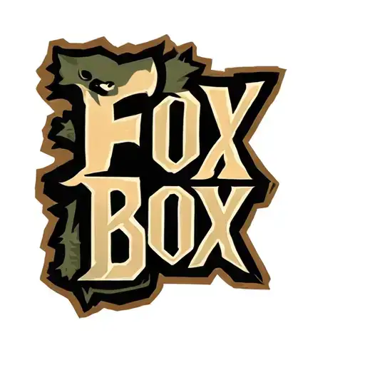 "Fox Box" "Fox Box" "Fox Box" military themed logo tattoo design idea