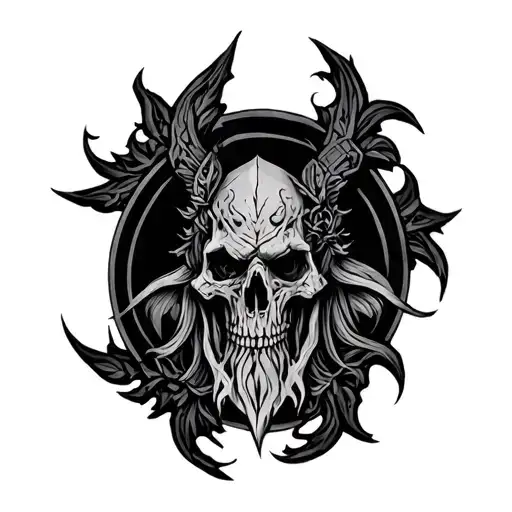 Elder Scrolls tattoo design idea