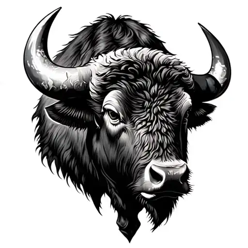 Buffalo Storm tattoo design idea