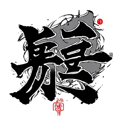 Gaara Love Kanji tattoo design idea