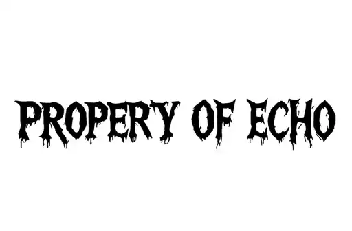 "Property Of Echo" tattoo design idea