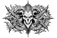 Diablo 2 World of Warcraft tattoo design idea