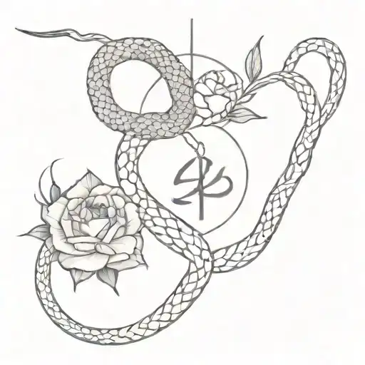 snake, october 30, 1988, wine, libra zodiac, time, peony, moon, cross tattoo design idea