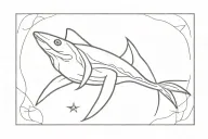 Blanket Ray tattoo design idea