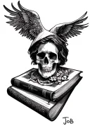 Job Bible tattoo design idea