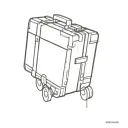 suitcase tattoo design idea