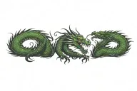 dragon tattoo design idea