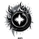 Avicii logo tattoo design idea