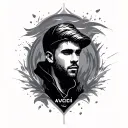 Avicii logo tattoo design idea