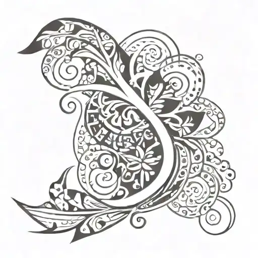 drawing that represents “forever young” tattoo design idea