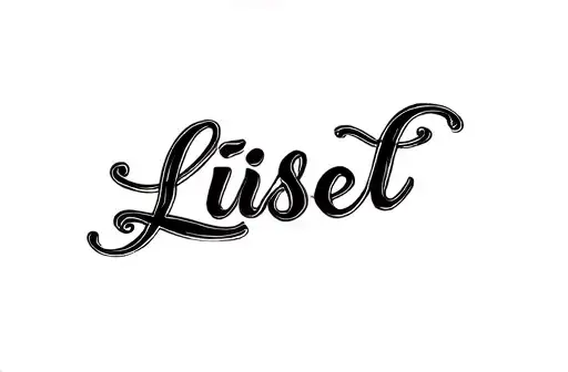 "Lisset" tattoo design idea