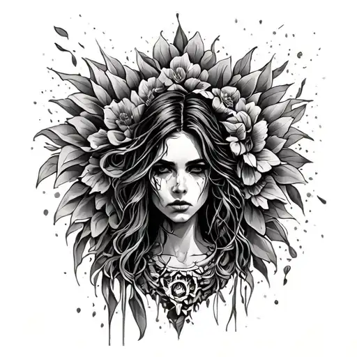 Survivor Of Abuse tattoo design idea