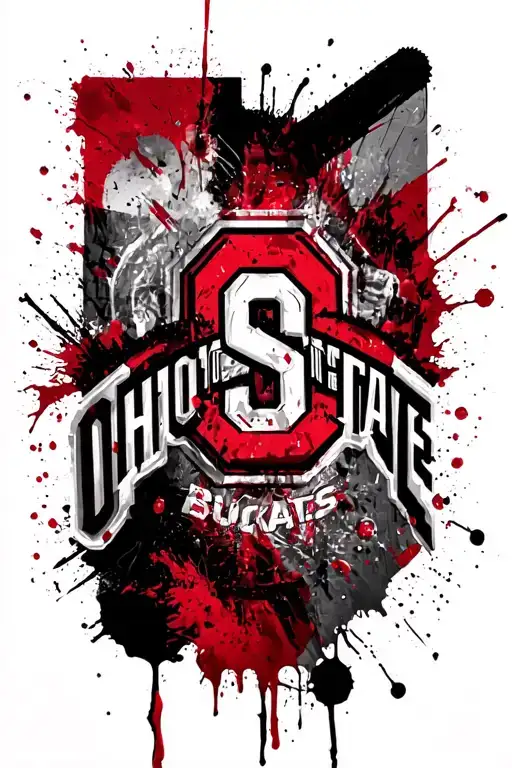 ohio state buckeyes tattoo design idea
