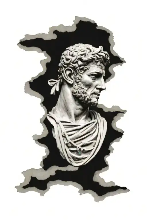 Roman petitions tattoo design idea