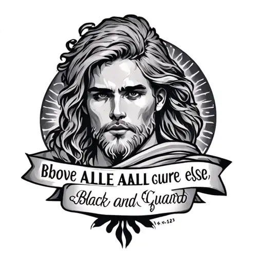 proverbs 4:23 Above all else guard tattoo design idea