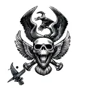 navy seals, America, military, ships tattoo design idea