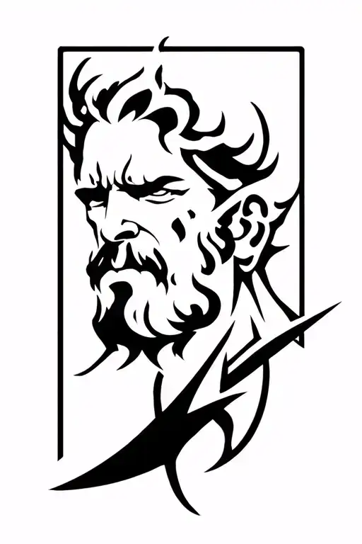 ares god of war tattoo design idea