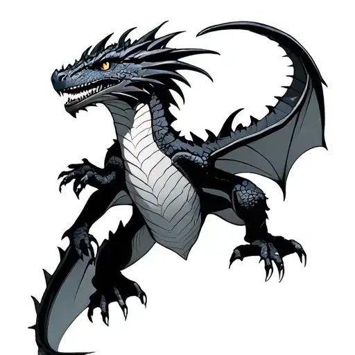How To Train Your Dragon tattoo design idea