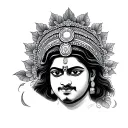Ayyappa tattoo design idea