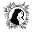 Aunt And Niece tattoo design idea