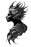 Do Not Go Gentle Into That Good Night tattoo design idea