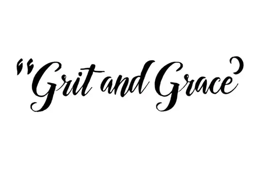 "Grit and Grace" tattoo design idea