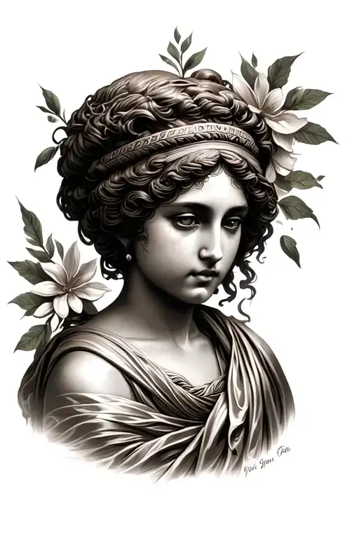 Hestia Greek goodness like tattoo design idea