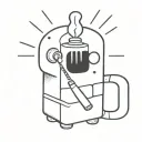 miners lamp , harmonica , cigarette packet tattoo design idea