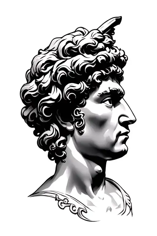 Alexander the Great tattoo design idea