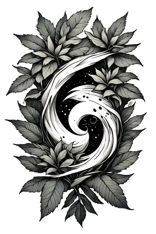 nature, resilience, growth, strength, achievement  tattoo design idea