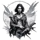 Disco Elysium Volition tattoo design idea