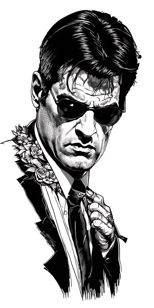 scarface sleev tattoo tattoo design idea