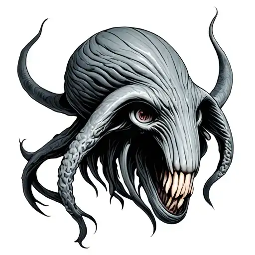 Cthulhu Head tattoo design idea