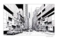 ghetto city tattoo design idea