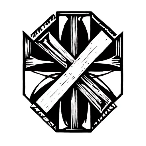 Nordic Cross tattoo design idea