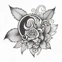 Thick tattoo design idea