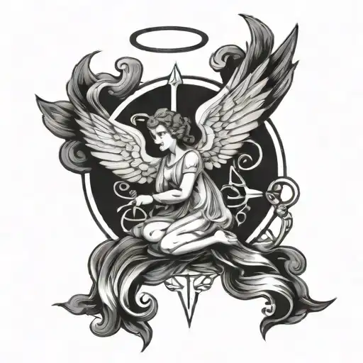 ANGEL OPHANIM tattoo design idea