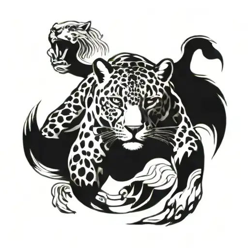 jaguar warrior tattoo design idea
