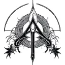 Bind Rune tattoo design idea
