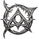 Bind Rune tattoo design idea