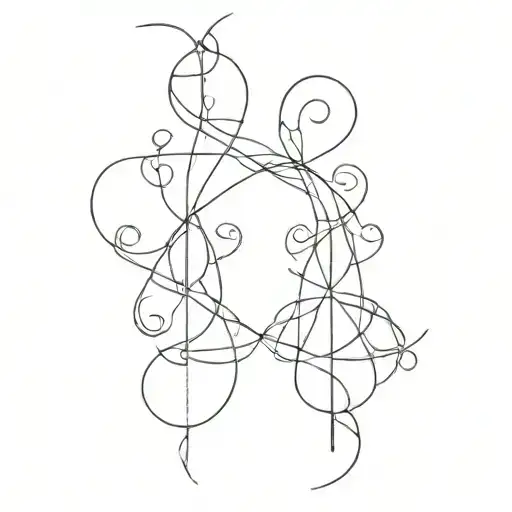 Gemini tattoo design idea