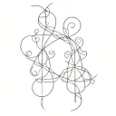 Gemini tattoo design idea