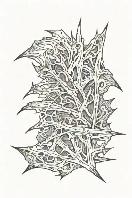 torn skin with name tattoo design idea