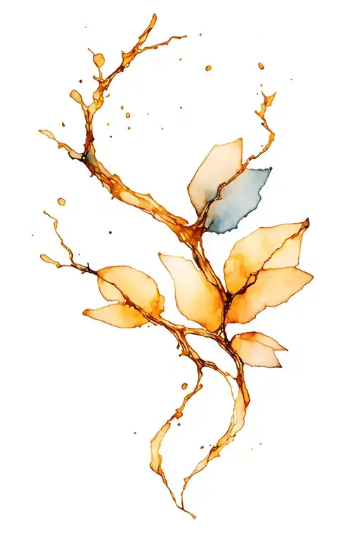 kintsugi tattoo design idea
