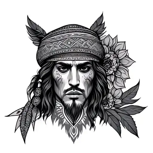 berber tattoo design idea