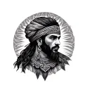 berber tattoo design idea