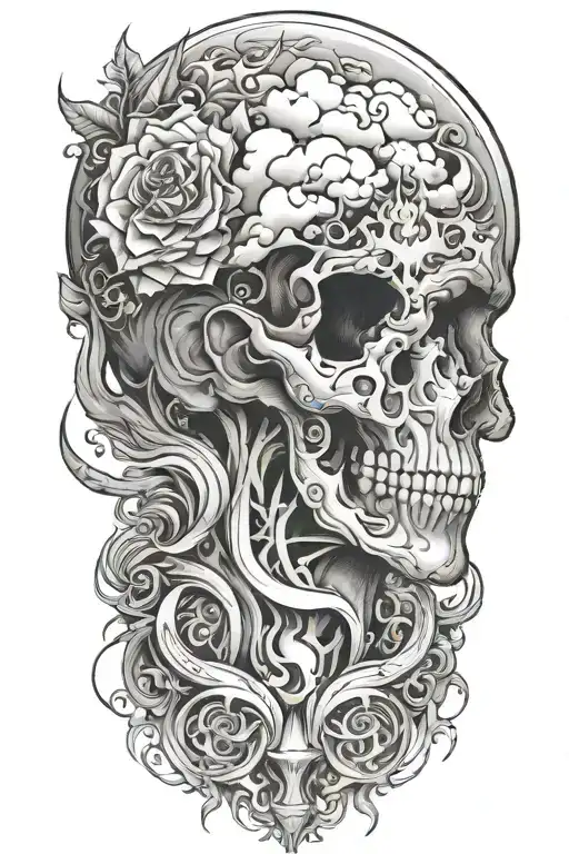 overthinking tattoo design idea
