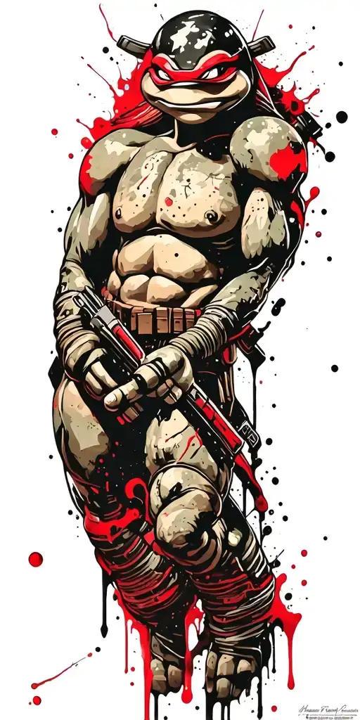 tmnt tattoo design idea