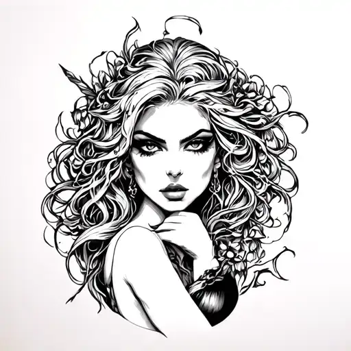 sexy lilith tattoo tattoo design idea