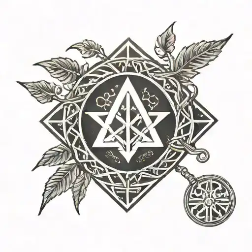 Bind Rune tattoo design idea